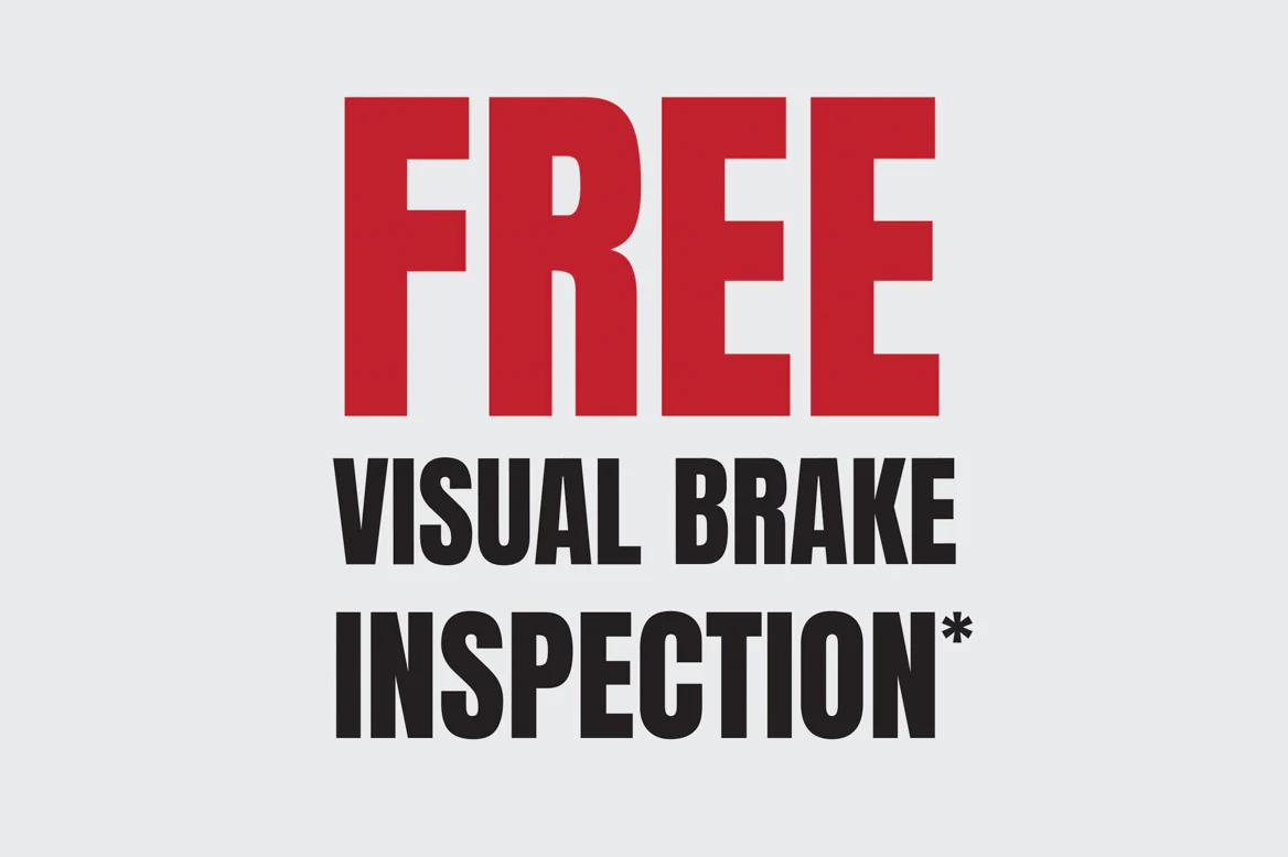 VISUAL BRAKE INSPECTION