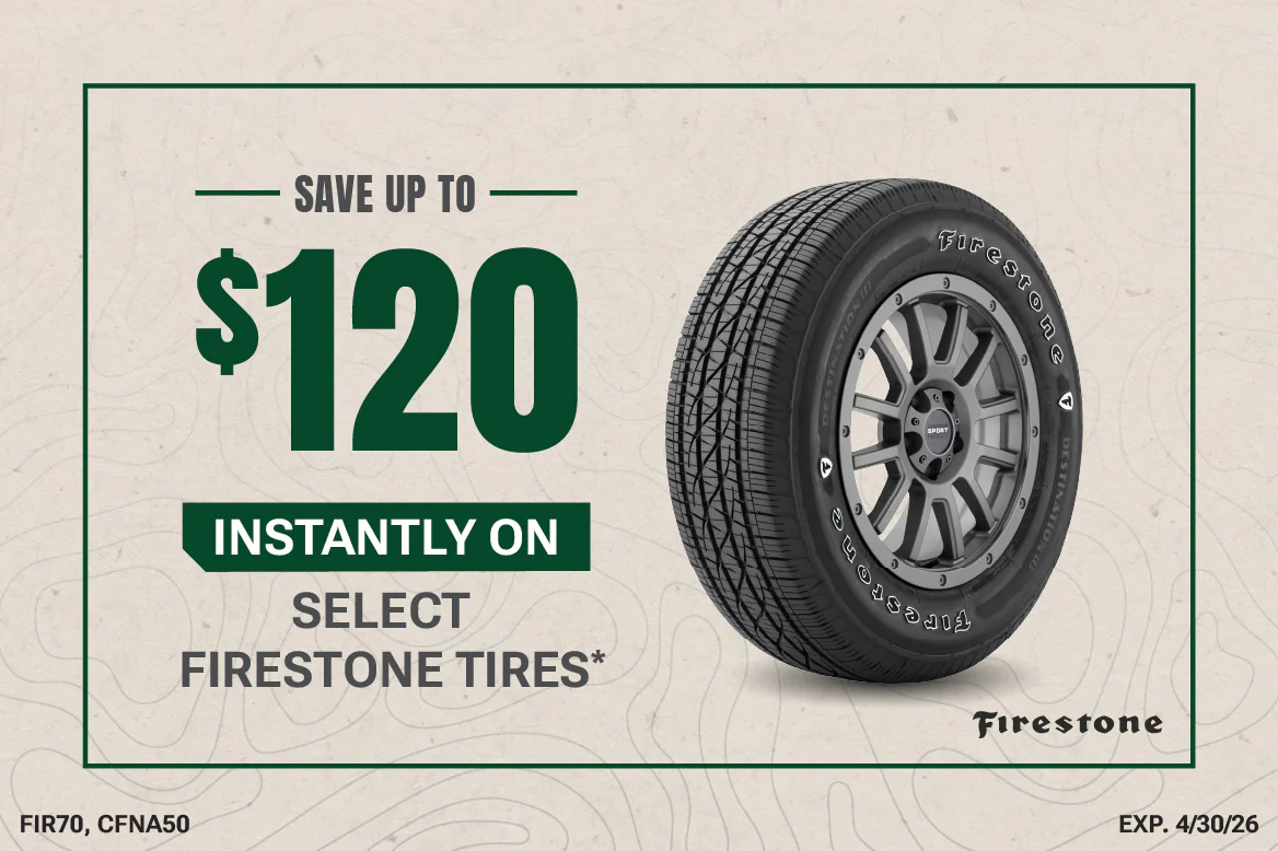SELECT FIRESTONE TIRES